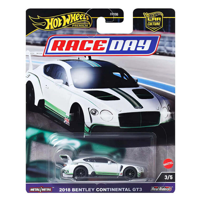 Hot Wheels Premium Car Culture Race Day 2018 Bentley Continental GT3 - HRV93