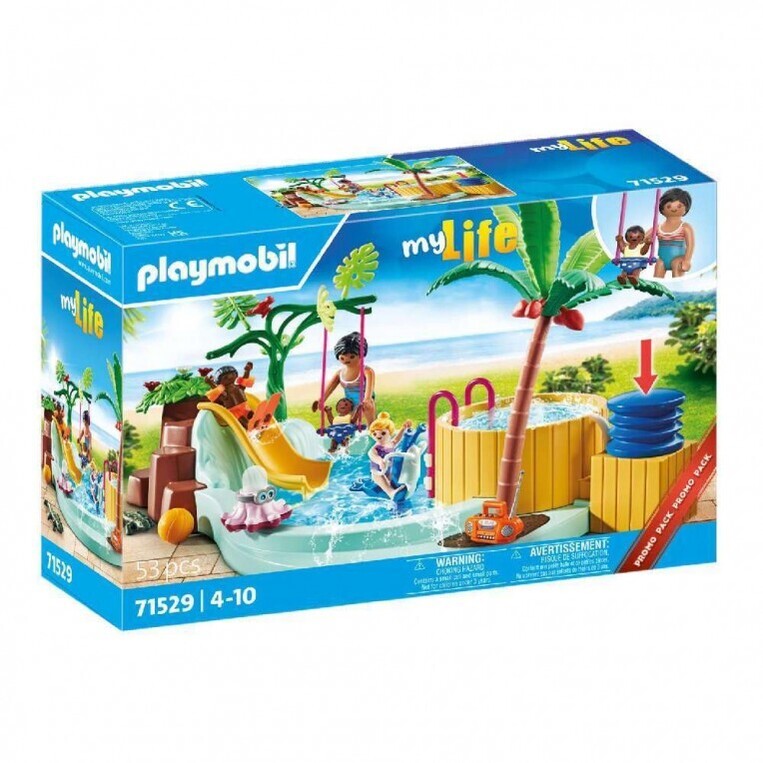 Playmobil My Life Παιδική Πισίνα με Υδρομασάζ - 71529