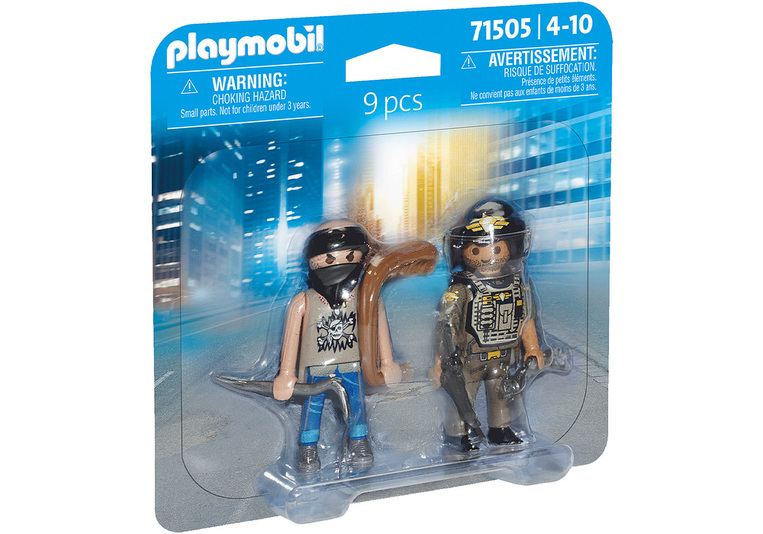Playmobil City Action Duo Pack Κλέφτης Και Αστυνόμος - 71505