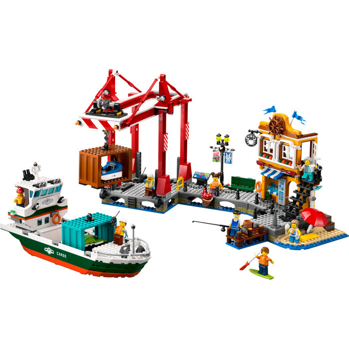 LEGO Seaside Harbor With Cargo Ship - 60422