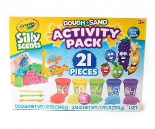 Crayola Silly Scents Dough And Sand - FK2339