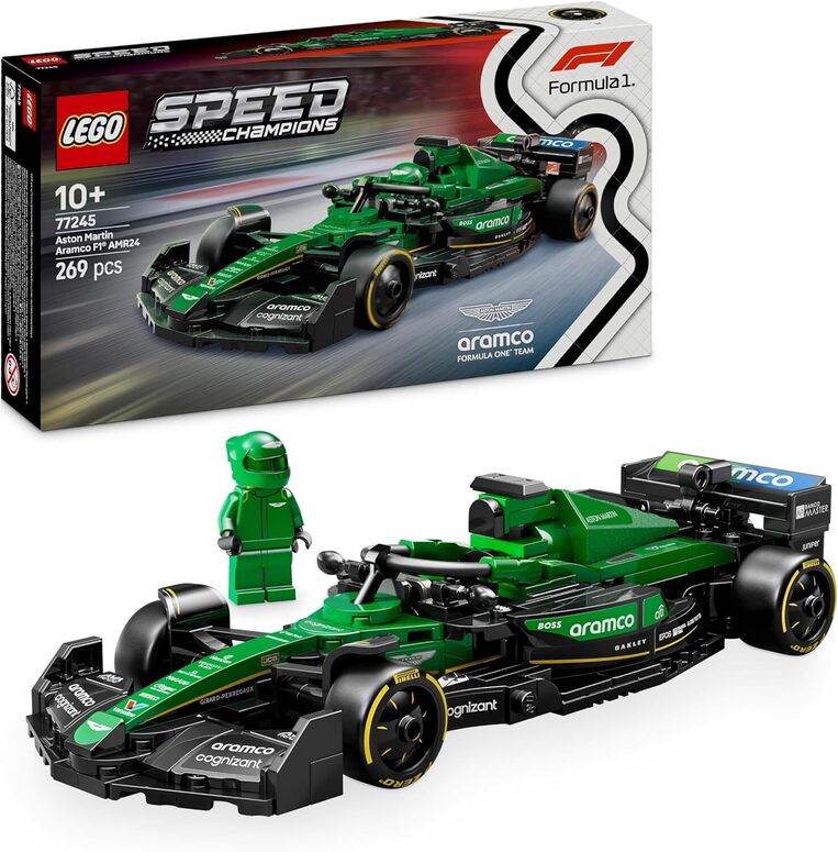 LEGO Speed Champions Aston Martin Aramco F1® Amr24 Race Car - 77245