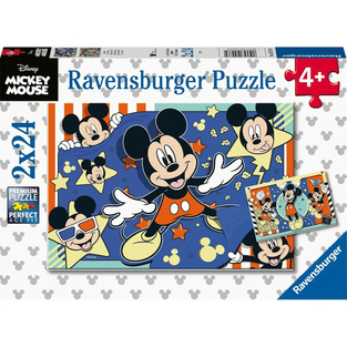 Ravensburger Παζλ 2x24 τεμ. Mickey Mouse - 05-05578