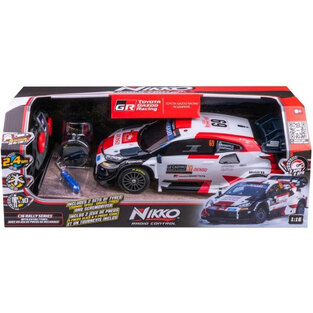 NIKKO Τηλεκατευθυνόμενο Αυτοκίνητο RC WRC Toyota Gazoo Night Mode 1:18 - 34/10394