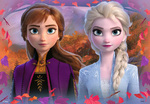 Ravensburger Disney Frozen II Παζλ 2X12 Τεμ. Ψυχρά Και Ανάποδα - 05-05009