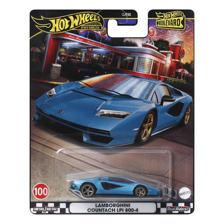 Hot Wheels Boulevard Lamborghini Countach LPI 800-4 - HRT70