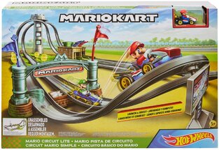 Hot Wheels Mario Kart Circuit Πίστα Ταχύτητας Με Εμπόδια - GHK15
