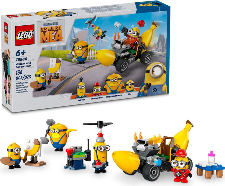 LEGO Minions Minions and Banana Car - 75580