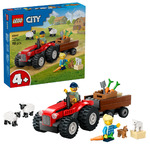 LEGO City Red Farm Tractor With Trailer & Sheep - 60461