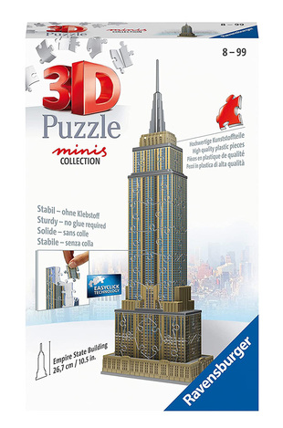 Ravensburger 3D Puzzle Minis 54 Τεμ. Empire State Building - 05-11271