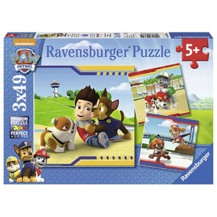 Ravensburger Παζλ 3X49τεμ. Paw Patrol Ήρωες Με Γούνα - 05-09369