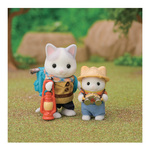 Sylvanian Families Latte Cat Brother & Baby Σετ Εξερεύνησης - SF5763