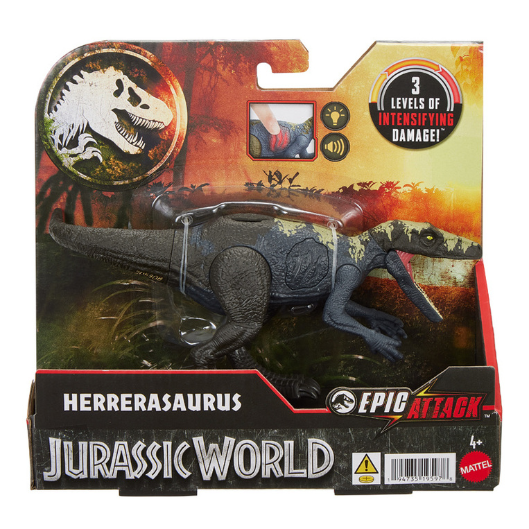 Jurassic World Epic Attack Herrerasaurus - HTP66