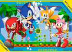 Ravensburger Puzzle 100XXL Sonic - 12001134