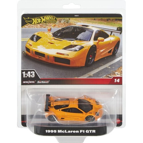 Hot Wheels Premium 1:43 1995 Mclaren F1 GTR - HWT15