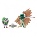 Pokemon 3 Φιγούρες Μάχης Evolution Pack Rowlet, Dartrix, Decidueye - PKW3212