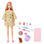 Barbie Wellness - Ημέρα Ομορφιάς Spa Day Doll - HKT90