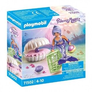 Playmobil Princess Magic Γοργόνα Mε Κοχύλι Μαργαριταριών - 71502