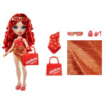 Rainbow High Swim & Style Fashion Doll 28cm Ruby Anderson (Red) - 507277EUC