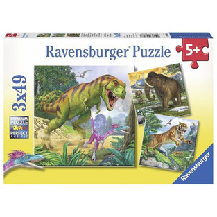 Ravensburger Παζλ 3x49 τμχ Δεινόσαυροι - 05-09358