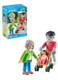 Playmobil City Life Παππούς Και Γιαγιά Με Μωρό - PL71613