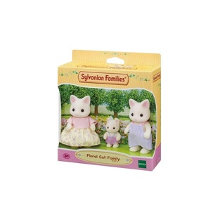 Sylvanian Families Floral Cat Family - SF5373