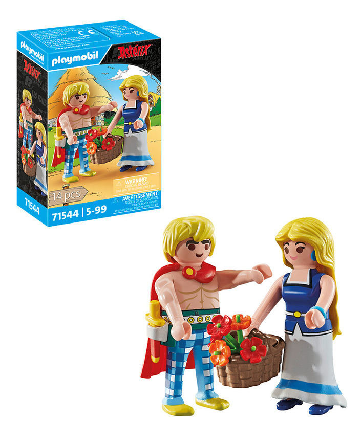 Playmobil Asterix: Τραγικομίξ Και Φαλμπάλα - 71544