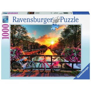 Ravensburger Puzzle  1000 Τεμ Ποδήλατα στο Άμστερνταμ