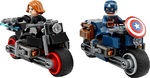 Lego Super Heroes Black Widow & Captain America Motorcycles - 76260