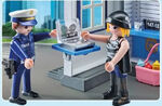 Playmobil Action Heroes Starter Pack Δωμάτιο Εξακρίβωσης Στοιχείων Συλληφθέντων - 71733