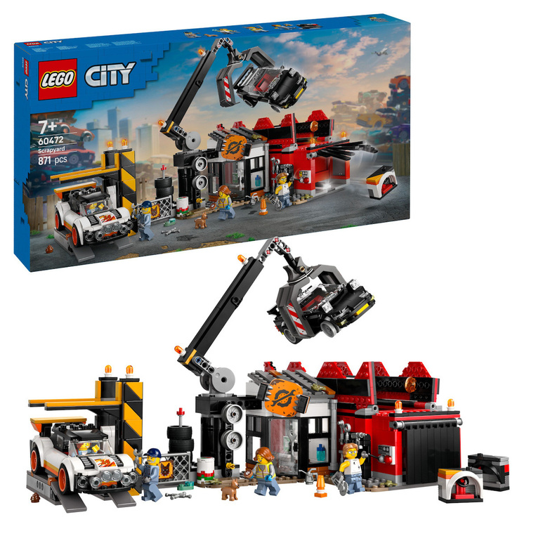 LEGO City Scrapyard With Cars - 60472