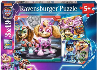 Ravensburger Παζλ 3X49 Τεμ. Paw Patrol Mighty - 05-05708