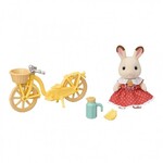 Sylvanian Families Chocolate Rabbit Girl's Cycling Ride - SF5777