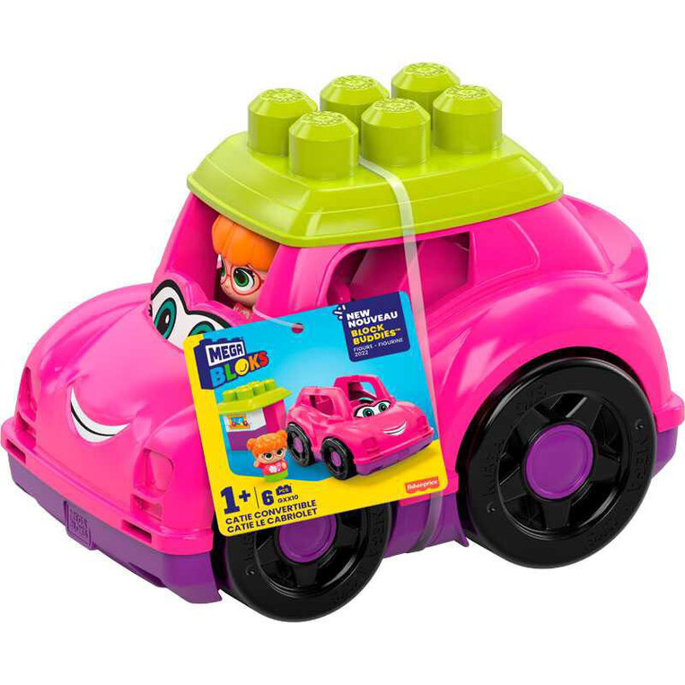 Mega Bloks Αυτοκίνητο Catie Convertible Pink Car - GXX10