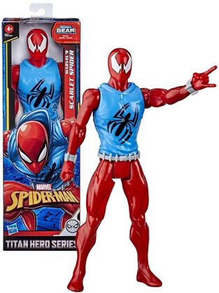 Spiderman Titan Hero Web Warriors Scarlet Spider - E7329/E8521