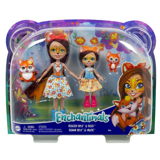 Enchantimals Felicity & Feana Fox Sister Dolls - HCF81