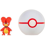 Pokemon - Clip N Go Magby And Premier Ball - PKW3139