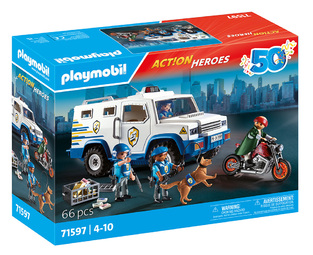 Playmobil City Action Όχημα Χρηματαποστολής - 71597