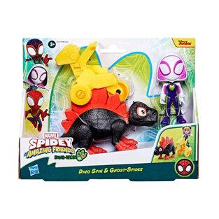 Marvel Spidey and His Amazing Friends Spidey Hero - Dino Spin & Ghost-Spider - G0125