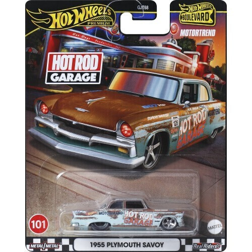 Hot Wheels Premium Boulevard 1955 Plymouth Savoy - HRT58