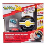 Pokemon Surprise Attack Σετ Παιχνιδιού με 1 Φιγούρα Beldum & Luxury Ball - PKW3718