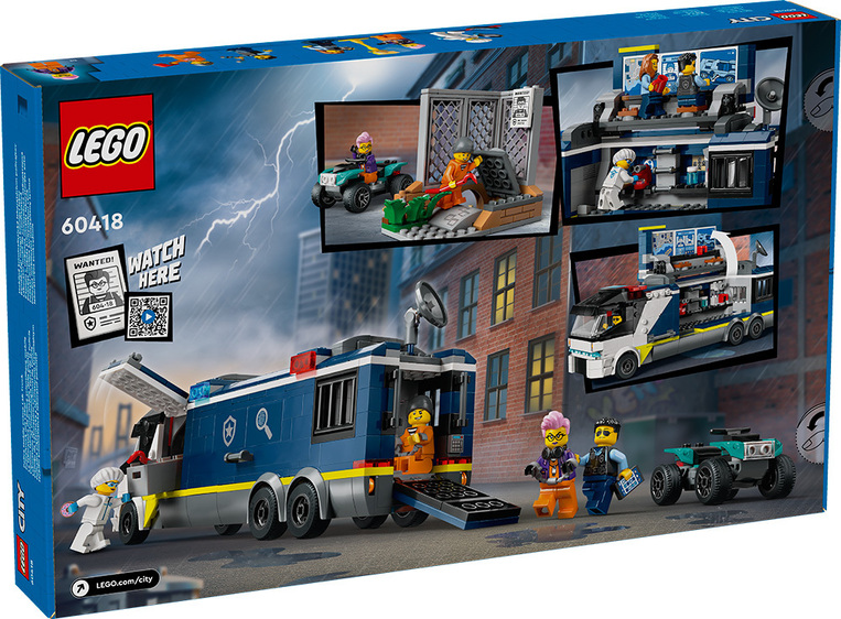 Lego City Police Mobile Crime Lab Truck - 60418