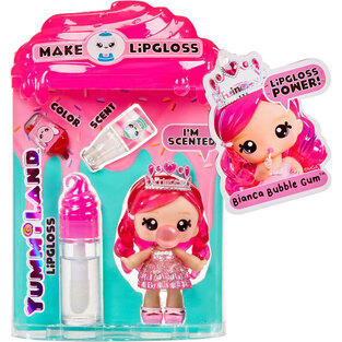 Yummiland Lipgloss Doll- Bianca Bubble Gum - 120711EUC