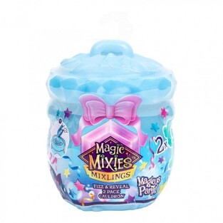 Magic Mixies Mixlings Cauldron with 2 Magicus Party Figures Series 4 - MGX17000