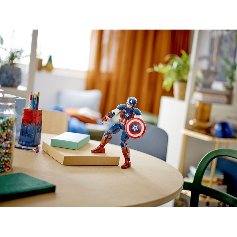 Lego Marvel Avengers - Captain America Construction Figure - 76258