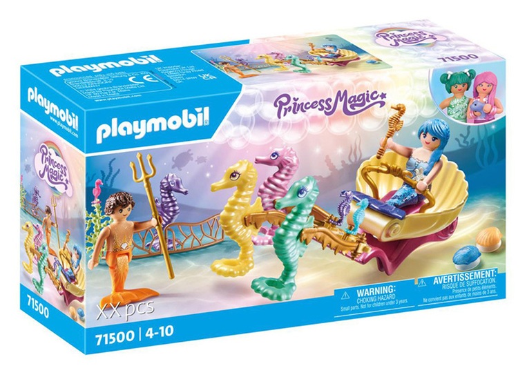 Playmobil Princess Magic Γοργονο-άμαξα Με Ιππόκαμπους - 71500