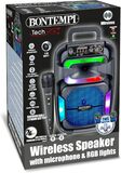 Bontempi Wireless Speaker With Microphone & RGB Lights - 491030