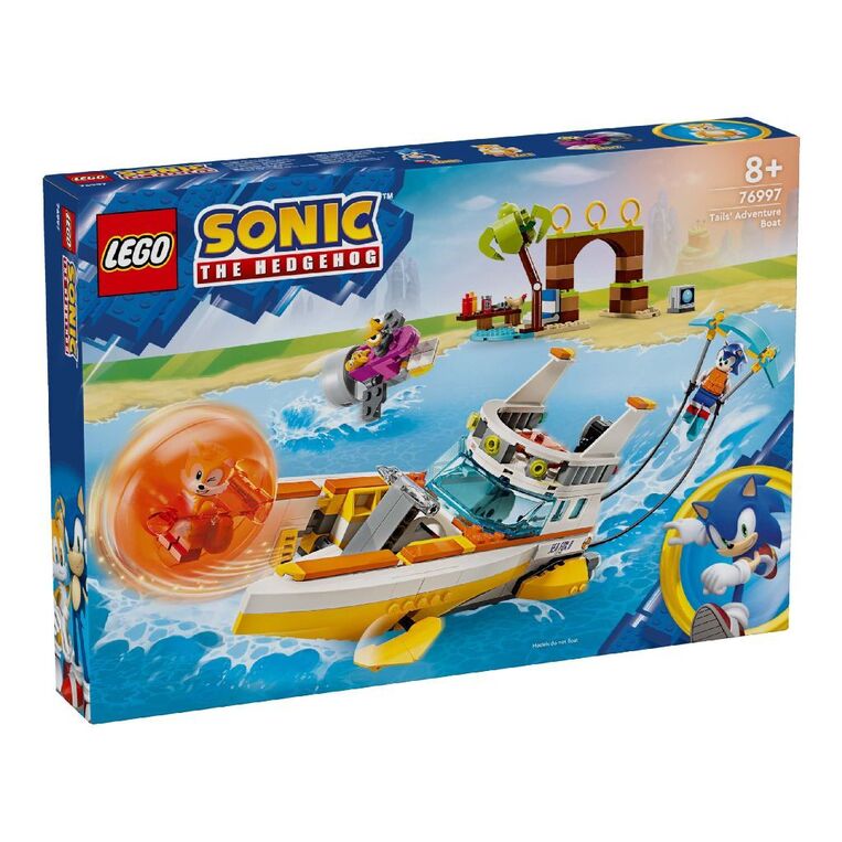 LEGO Sonic The Hedgehog Tails' Adventure Boat Set - 76997