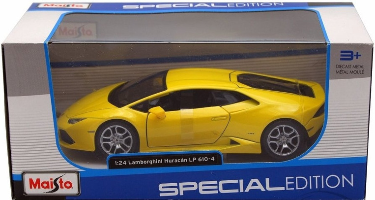 Maisto Special Edition 1:24 Lamborghini Huracan LP 610-4 Yellow - FK31509Y