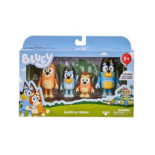 Bluey & Family Figure Set (4 Φιγούρες) - BLY13009